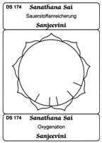 Radionik - Symbolkarte
Sanathana Sai Sanjeevini – Strichcode